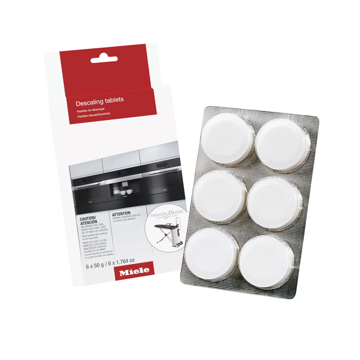 Miele Descaling Tablets - for steam ovens, coffee machines